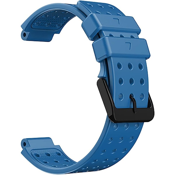 Erstatningssilikon armbånd for Garmin Approach S20 klokker med verktøysett blue