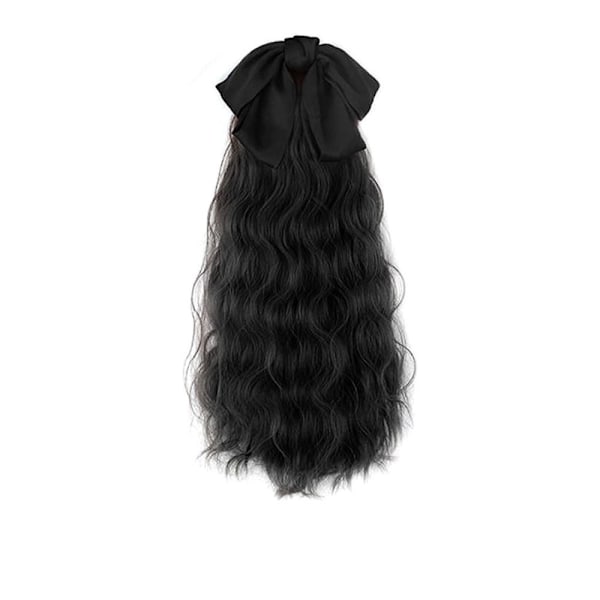 Svart hårdel Ponytail BRUN STREAM STYLE STREAM STYLE brun brown strap style-strap style