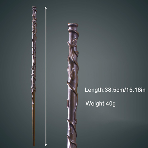 Wizarding World Harry Potter Lumotut Harry Potter -hahmojen taikasauvat keräilylaatikoilla Lelut lapsille 6-vuotiaille ja sitä vanhemmille Cosplay Hermione