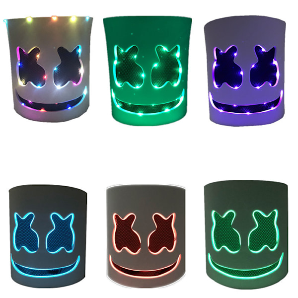 Marshmello DJ Maske Halloween Cosplay Maske 6