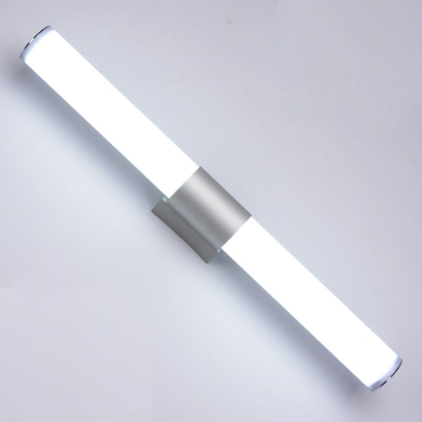 LED vägglampa badrumsspegel metallglas E14 lampa badrumslampa