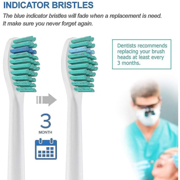 8-pakkaus Philips Sonicare -hammasharjapäitä