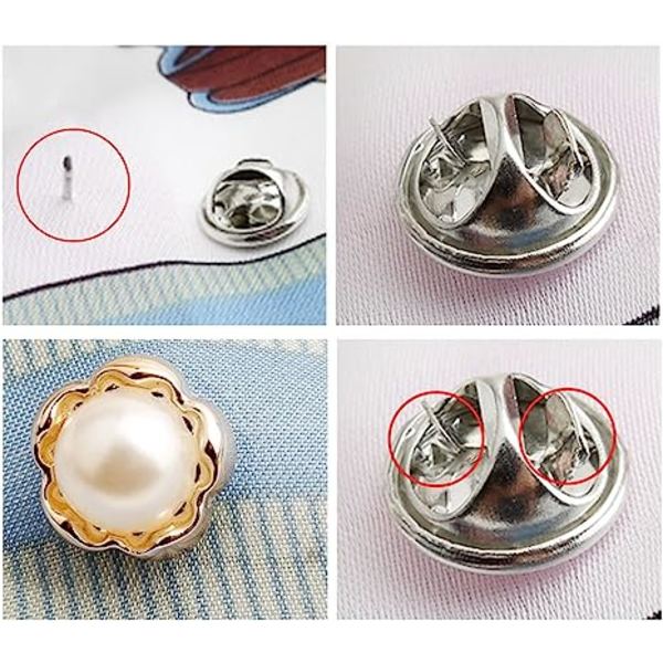 Brosch knappar 20-pack