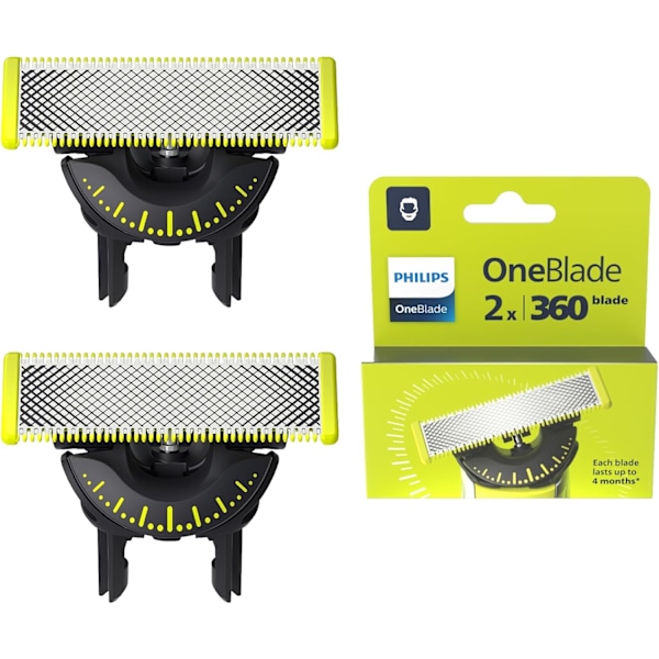 Philips Original rustfrie reservedeler til elektriske barbermaskiner (modell QP250/50) pice