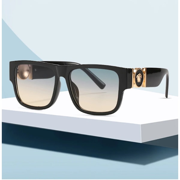 Bästa varumärkes solglasögon lyx designer solglasögon fabrik grossist anpassad logotyp överdimensionerade solskydd OEM C5 Leopard/brown KD8173