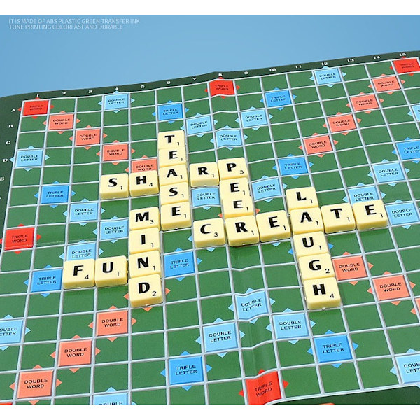 Scrabble Original Y9592 Brætspil, Stilarter Kan Variere - Engelsk Version