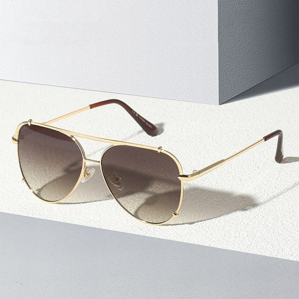 Trendikkäät aurinkolasit mukautetulla logolla, ylelliset UV400-aurinkolasit, tukkumyynti, metalliset aurinkolasit naisille ja miehille 2024 C4 fashion sunglasses