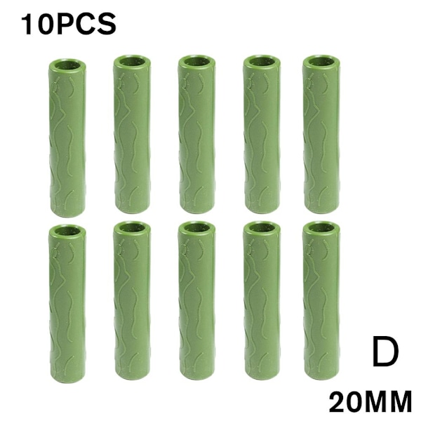 10 stk 8/11/16/20 mm Hageplante støttebrakett Tilkoblinger Plante greenD 20mm
