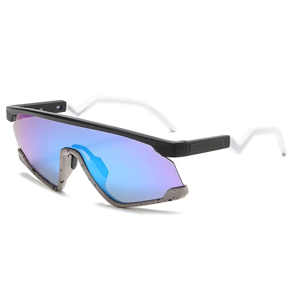 Trendiga ramlösa solglasögon med moderiktig design, enfärgade linser, personlig sport, herr- och damcykling, utomhus, 2024 C8 Fashion sunglasses