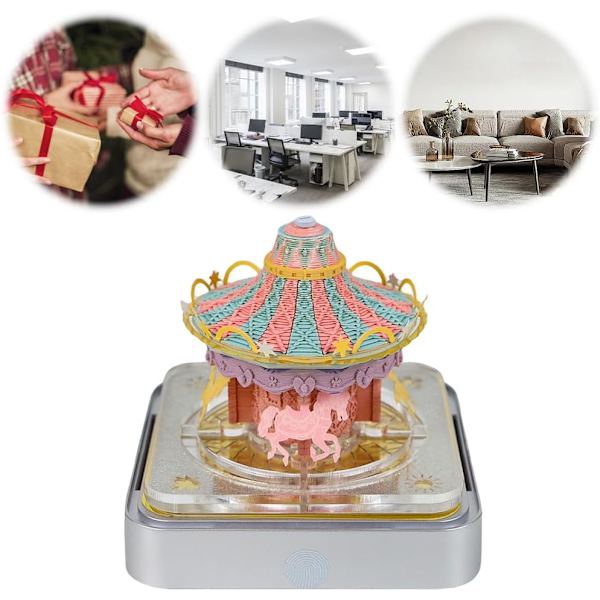 LED flaske lampe, 3 farver, USB opladbar, berøringsstyring til spisebord GUL YELLOW Carousel