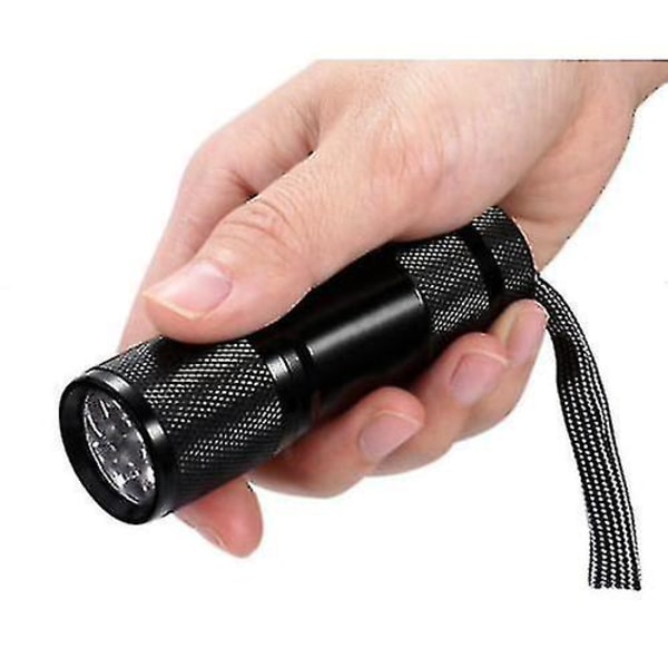 670nm 9LED Deep Red Light Lommelygte Mod Dårlig Syn Rød Lommelygte()