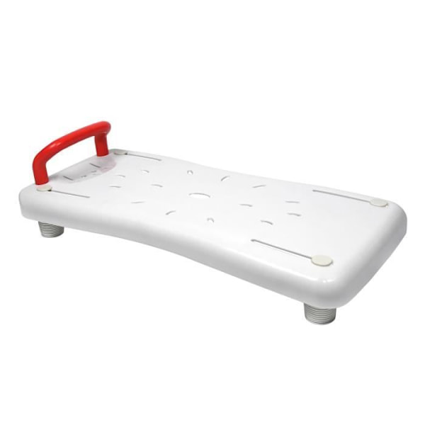 YRHOME Kylpyammeen istuin kylpylauta 70 cm Istuin kylpylaudalle Max 150kg punainen