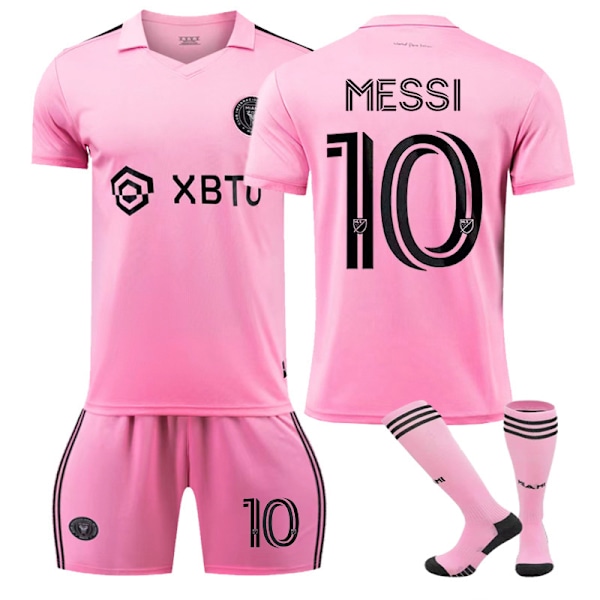 2324 Inter Miami CF Away Soccer Jersey For Adults Kids No. 10 Messi Home