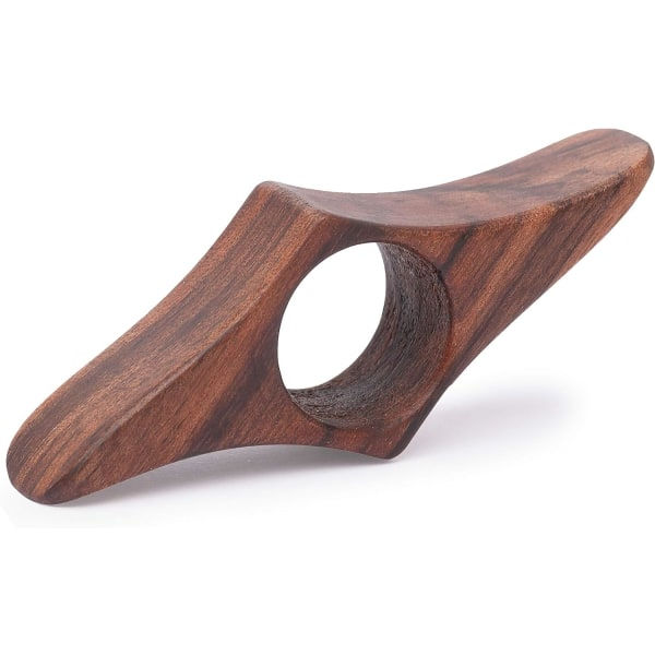 Kirjan sivunpidike -(Medium - 22mm) Luonnollinen saksanpähkinäpeukalo, käsintehty