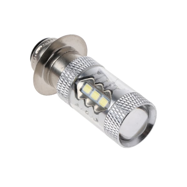 Bright PX15D H6 80W 6500K 16 LED-lys Sykkel Motorsykkel Frontlykt Frontlys Indikatorlampe Lamper