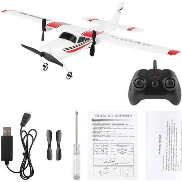 RADIOSTYRET RC FLY CESSNA FLY RTF ROBUST EPP SKUM FLYVE GLIDER