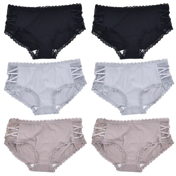 Sexiga midje plus size andningsbara höftbyxor