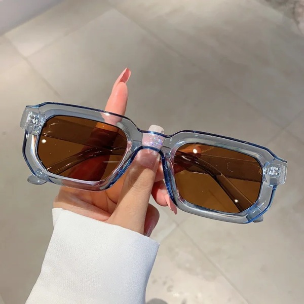 2024 Anpassade logotyp Specifikationer Herr Tjock Ram Lyx Märkes Solglasögon Svarta Ramar Glasögon Läsglasögon För Herrar Specifikationer För Herrar C7 Rectangle sunglasses
