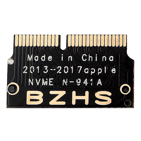 Ngff M.2 Nvme Ssd Adapterkort til opgradering af Macbook Air (2013-2016) og Mac Pro (sen 2013-2015)