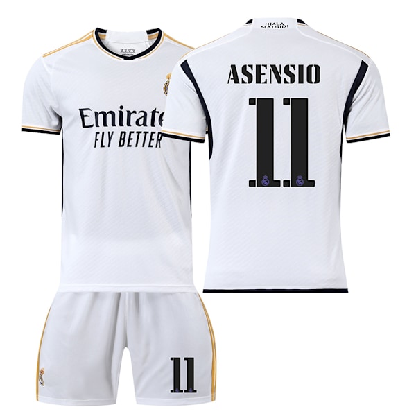 23/24 Real Madrid Kotipelipaita Setti 11 ASENSIO 11 ASENSIO Child size 16