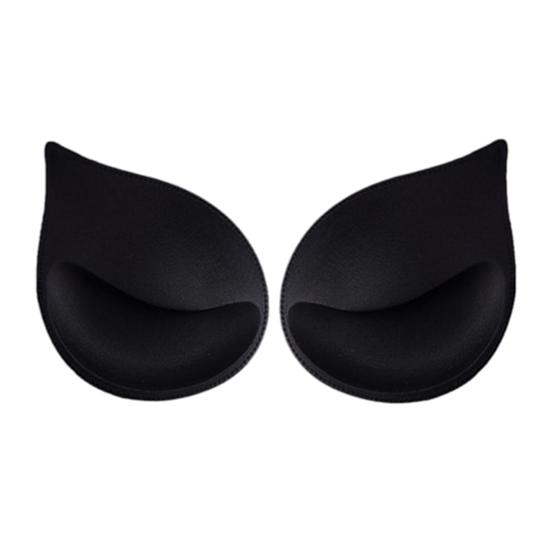 3 par BH-pehmusteita Push Up-liivinsisäkkeet BH-kupit Vaihto Br black One Size 3pcs