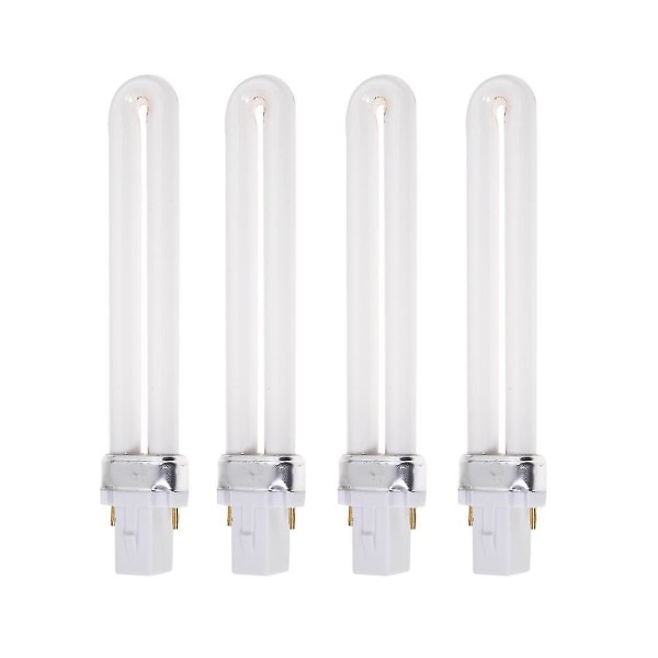 4 X 9w Nail UV Bulb Tube Replacement for 36w Uv Curing Lamp Dryer