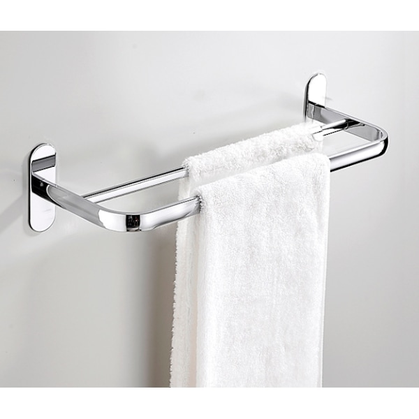 Double towel bar, 40 cm SUS304 Wall mounted towel bar for bathroom