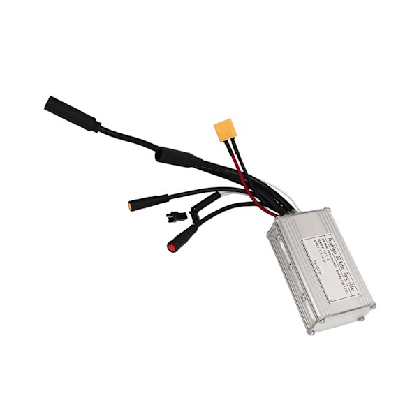 Børsteløs motorstyring 24V 36V 48V 17A Sinus 3-mode controller med vandtæt stik til DIY elcykelkonvertering