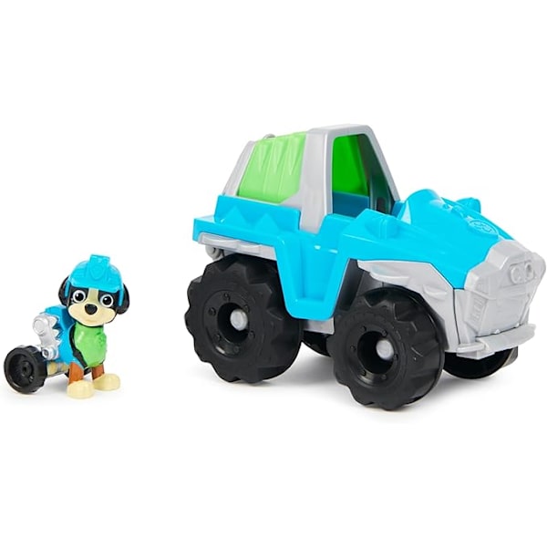 Bilfigur Rex - Bil 15cm Paw Patrol Samlarfigur - Paw Patrol Leksak - Återvunnen Plastleksak - Barnbil - Leksak för barn 3 år och uppåt