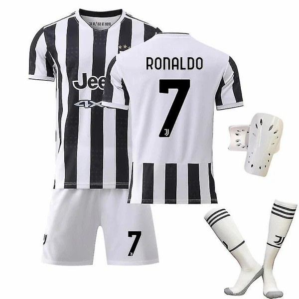 Fodboldsæt Fodboldtrøje T-shirt 21/22 Christiano Ronaldo Cristiano Ronaldo Hjemme Cristiano Ronaldo Ude Cristiano Ronaldo Away XS (160-165cm)