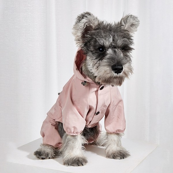 Regnjakke for hunder Regnjakke ROSA XL Rosa Pink XL