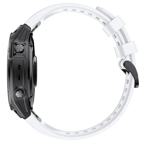 Garmin Fenix 7S/ 6S/ 6S Pro/ 5S/ 5S Plus/Descent Mk2S Ur 20MM Rem til Ur Silikon Hurtig Spænde (Hvid) Hvid White