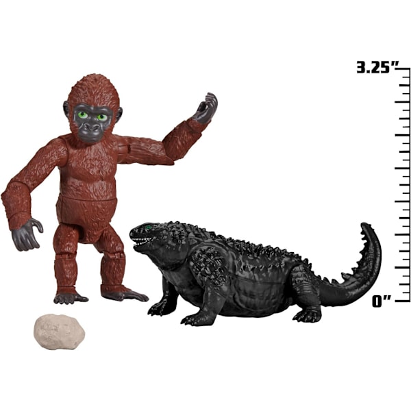 Godzilla x King Kong Giant Skar Actionfigur-leker Shimo Suko med Doug Actionfigur Suko with Doug