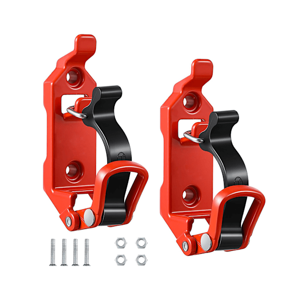 1/2/3 2-pack/parti Fäste för takräcketillbehör Väggmontering Orange Orange 1Set
