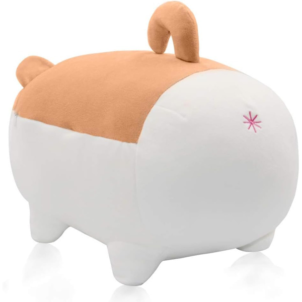 Plush Myk Stoffdyr Utstoppede Dyr Plysj Pute Puter Dukke Kawaii Plush Corgi Plysj Leke