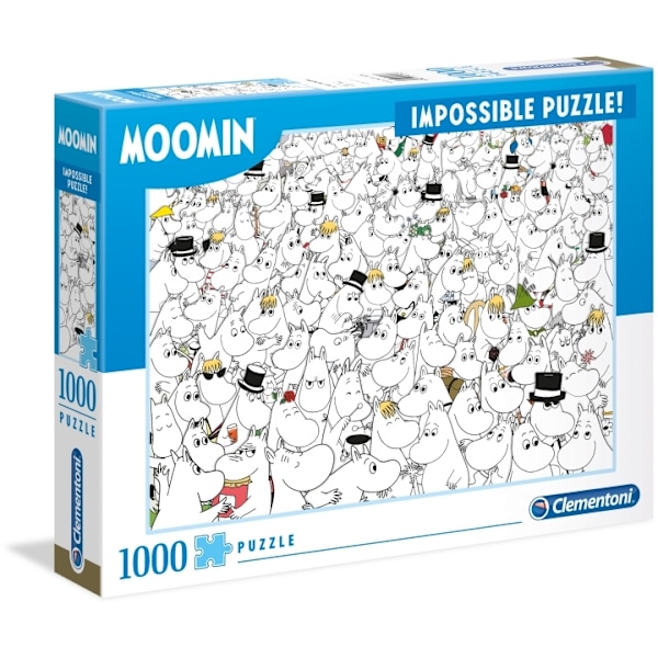 Clementoni Moomin Impossible -palapeli, 1000 palaa 874