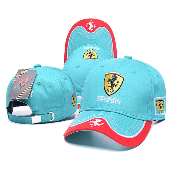 F1 Ferrari Racing Cap Spire Broderad Baseball Cap1