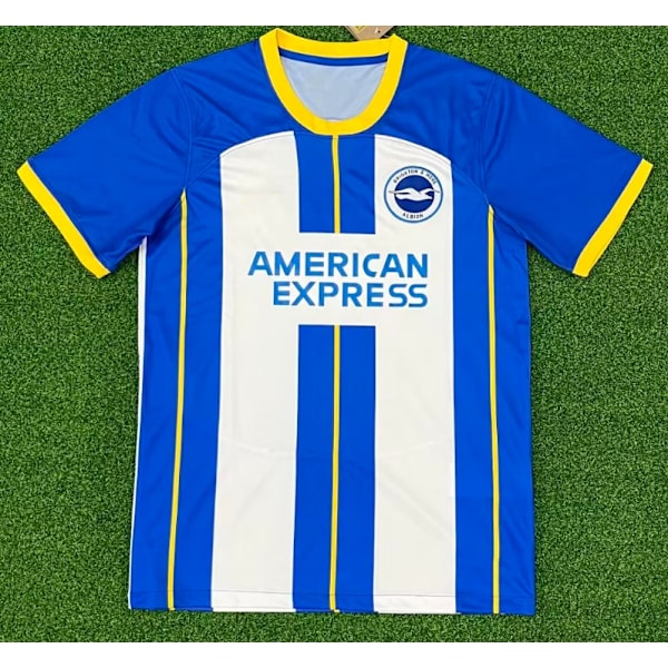 Vintageblommig Brighton Fotbollsträningströja med åtta paneler Giggs NO.11 Giggs NO.11 L