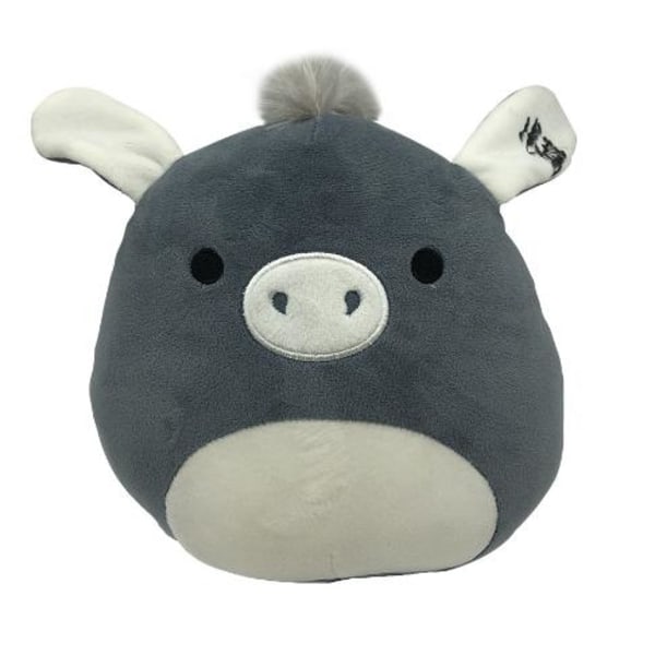 7,5/12 tommer Plysdyr Pude Børnegave Fyldte dyr Grey pig 20cm