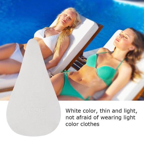Silikone Camel Toe Skjuler Genanvendelig Sporløs Usynlig Pad Ad Transparent 2 stk. M