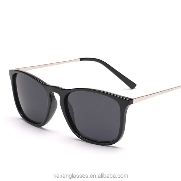 Klassinen neliömäinen unisex-aurinkolasit miehille ja naisille 6827 NO.1 CLASSIC
