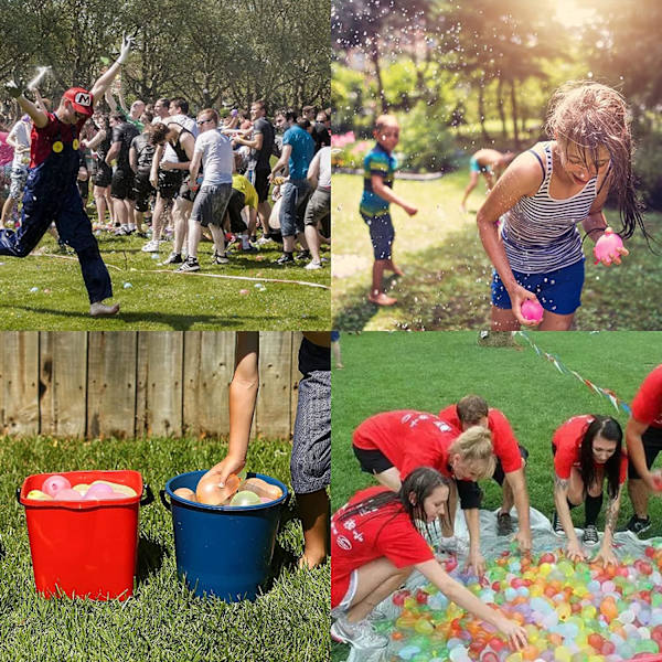 Vattenballonger 333 Instant Bulk Vattenballonger Självförslutande