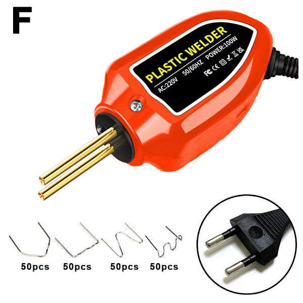Hitsaus Mini 100W Lämpöpyssy Kuumasidonta Muovihitsauskone Niin red EU one size