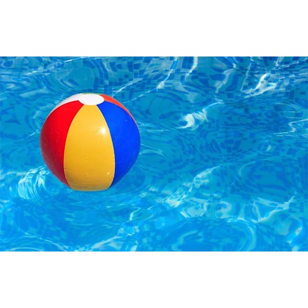 12\" Strandbolde Bulk - Oppusteligt Poollegetøj til Børnefødselsdagsfestartikler, Favoriserer Luau Dekorationer - Pust Klassisk Regnbuefarve Op