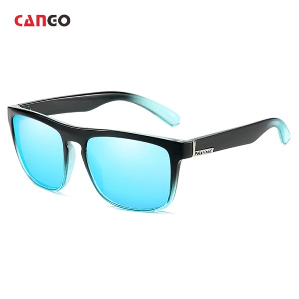 Personality  Designer Custom logo sports polarized sunglasses square 2024 outdoor cycling fashion sport sunglasses