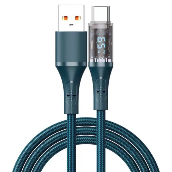 Laddningskabel Datakabel GRÖN USB TILL TYPE C USB TILL TYPE C Grön Green USB to Type C - USB to Type C