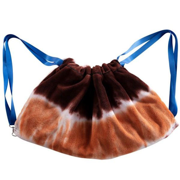Tie-dye mikrofiberfåtöljöverdrag strandstol handduk ryggsäck strandhandduk
