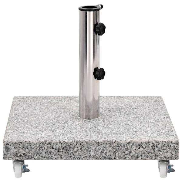 vidaXL Parasol base granit 30 kg firkantet grå Grey gray