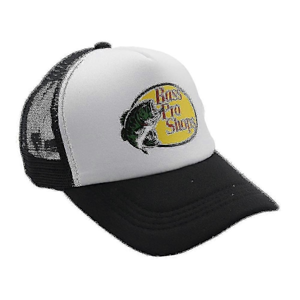 Bass Pro Shop Utendørs Hatt Trucker Mesh Caps - Herre & Dame, One Size Fits All, Snapback Lukking - Perfekt for Jakt & Fiske Red