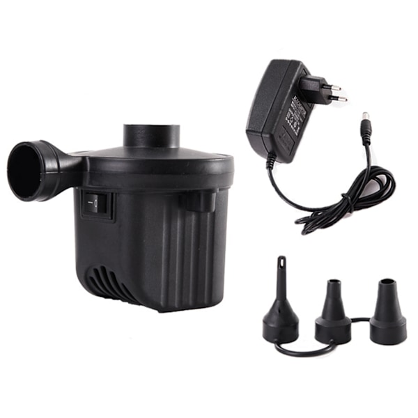 Elektrisk luft pumpe bærbar hurtig fyldning bil adapter luft pumpe til oppustelig pool flyde oppustelige puder EU Home